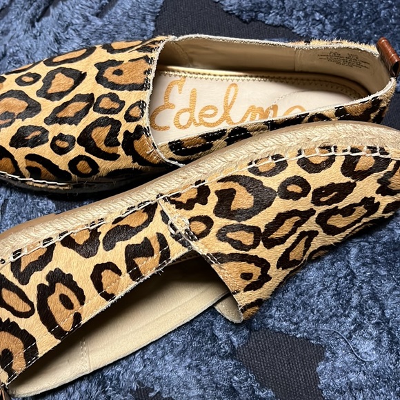 Sam Edelman über cute Khloe leopard espadrille loafers - Picture 8 of 8
